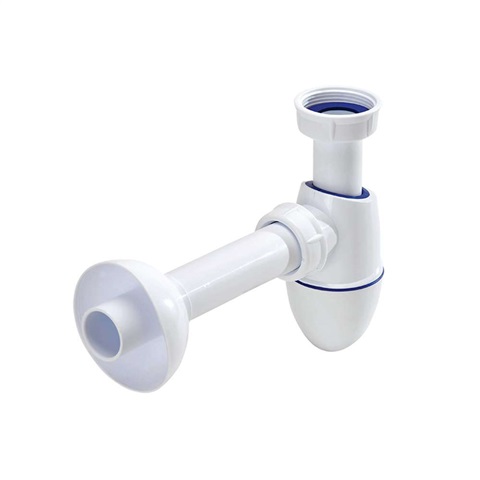 Dřezový sifon Easyphon 6/4", Ø40mm, vč. rozety a odpadní trubky